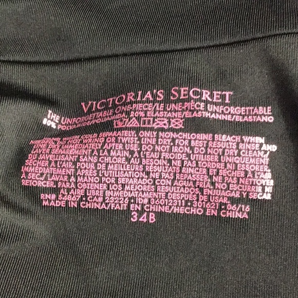 Victoria Secret One Piece Unforgettable 34B Blue - Picture 2 of 10